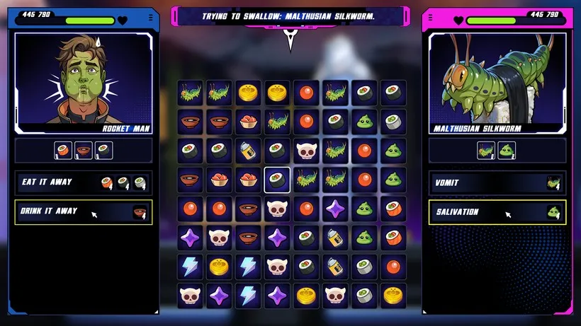 A Match-3 duel at Siren’s table